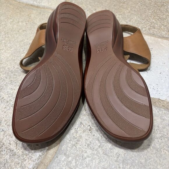 SAS Tabby Slingback Sandal Tripad Comfort Caramel Color Size 7 - Picture 6 of 7